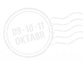 09.10.11 Oktabr stamp